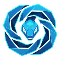 Blue Snake Logo